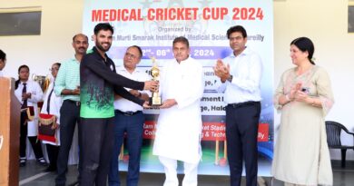 एसआरएमएस मेडिकल क्रिकेट टूर्नामेंट का फाइनल मैच