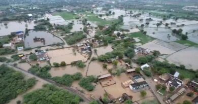 दौसा में भारी बारिश से शहर और कई गांवों में बाढ़ जैसे हालात, खेत-रोड और घर पानी में डूबे