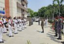 3 नेवल यूनिट लखनऊ द्वारा आयोजित एन.सी.सी शिविर में ग्रुप कमांडर का निरीक्षण