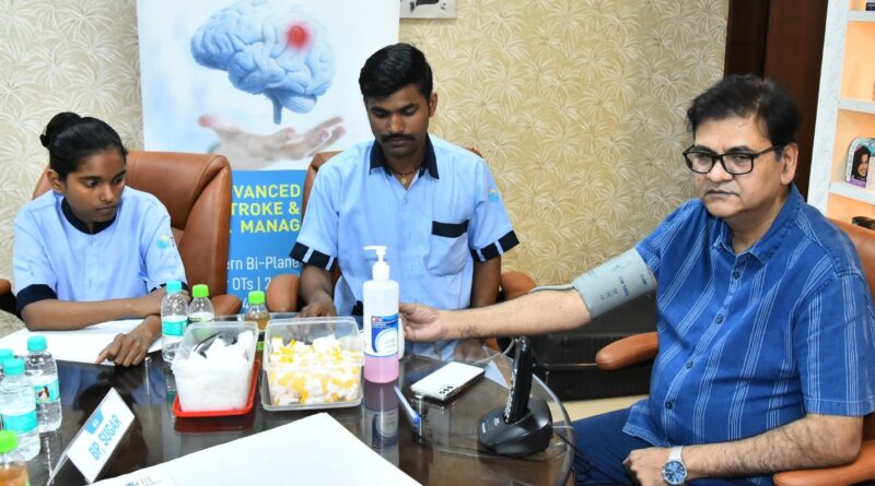 एमएसएमई दिवस पर एएमए हर्बल परिसर में लगा मेडिकल कैंप