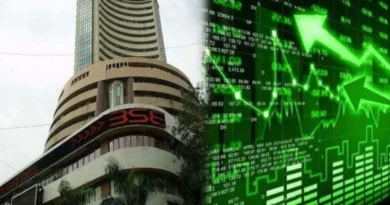 रिकॉर्ड हाई के करीब शेयर बाजार, सेंसेक्स 229 अंक और निफ्टी 25,622 के पार