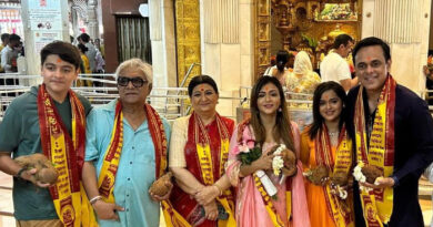 सोनी सब के ‘वागले की दुनिया’ की चिन्मयी साल्वी ने कहा- “परिवार संग सिद्धि विनायक मंदिर जाकर मनाया अपना जन्मदिन”