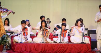 एसआरएमएस रिद्धिमा में इंस्ट्रूमेंट्ल कार्यक्रम रैनबो का आयोजन