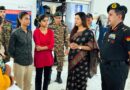मेजर जनरल मनोज तिवारी ने लखनऊ में ऑनलाइन सामान्य प्रवेश परीक्षा (सीईई) केंद्रों का दौरा किया।