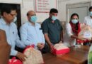 केमिस्ट एसोसिएशन एवं इंडियन इंडस्ट्रीज एसोसिएशन ने क्षय रोगियों को वितरित की पोषण पोटली