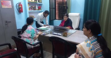 मा. उपाध्यक्ष, उ.प्र.राज्य महिला आयोग द्वारा राजकीय सम्प्रेक्षण गृह का आकस्मिक निरीक्षण