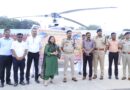 कांवड़ यात्रा-2025 को जनपद में सकुशल सम्पन्न कराने व सुरक्षा के दृष्टिगत पुलिस प्रशासनिक अधिकारियों द्वारा हेलिकॉप्टर से कांवड़ मार्ग का हवाई सर्वेक्षण करते हुए शिव भक्त/श्रद्धालुओं पर पुष्प वर्षा कर उनका स्वागत व अभिनन्दन किया