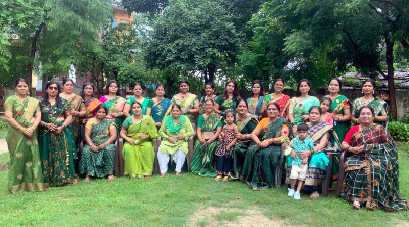 सावन एवं हरियाली तीज उत्सव मातृशक्ति ने मचाया धमाल