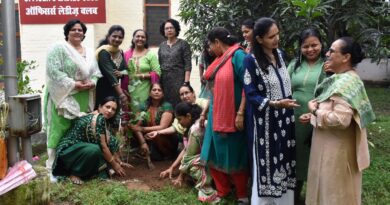 आईवीआरआई के ऑफिसर्स लेडीज क्लब द्वारा एक प्रेरणादायक वृक्षारोपण कार्यक्रम का आयोजन