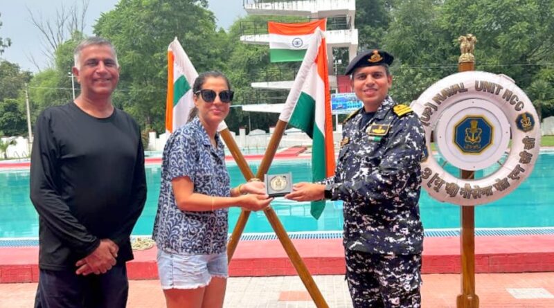 एन.सी.सी कैडेटों के लिए आयोजित तीन दिवसीय स्कूबा डाइविंग कैम्प लखनऊ कैंट में संपन्न हो गया ।