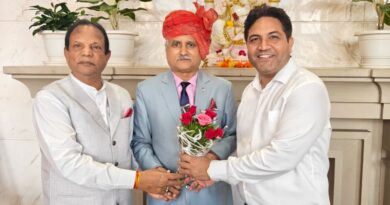 प्रोफेसर अमेरिका सिंह एवं प्रोफेसर रतनलाल गोदारा की शिष्टाचार भेंट