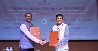 आरटीसी रक्षा लेखा विभाग और एनएडीटी क्षेत्रीय परिसर लखनऊ के बीच प्रशिक्षण पर समझौता ज्ञापन।