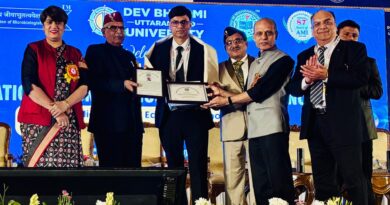 बीबीएयू के प्रो. नवीन अरोरा को एसोसिएशन ऑफ माइक्रोबायोलॉजिस्ट्स ऑफ इंडिया द्वारा फेलो ऑफ एकेडमी ऑफ माइक्रोबायोलॉजिकल साइंसेज़ से किया गया सम्मानित 