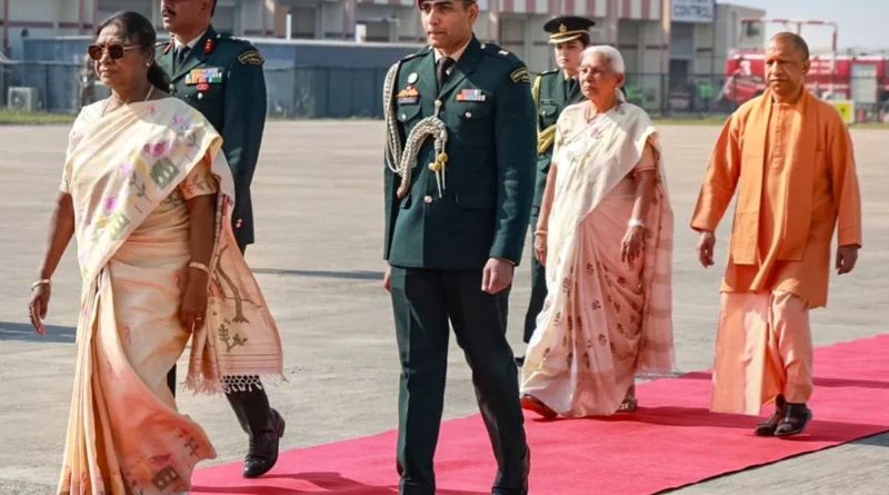 राष्ट्रपति मुर्मू ने लखनऊ में किया योग-ध्यान कार्यक्रम का उद्घाटन, कहा- आगे बढ़ने के साथ अपने अंदर भी झांके