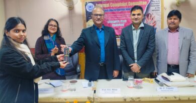 बाबासाहेब भीमराव अम्बेडकर विश्वविद्यालय में शिक्षकों के लिए ‘कार्यस्थल पर लैंगिक उत्पीड़न (यूजीसी विनियम, 2015)’ विषय पर हुआ जागरूकता कार्यक्रम का आयोजन 