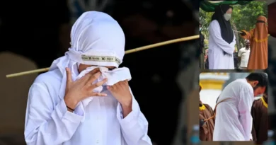 बिना शादी संबंध और शराब पीने पर तालिबानी सजा: इंडोनेशिया में प्रेमी जोड़े को सार्वजनिक रूप से 140-140 कोड़े, महिला हुई बेहोश