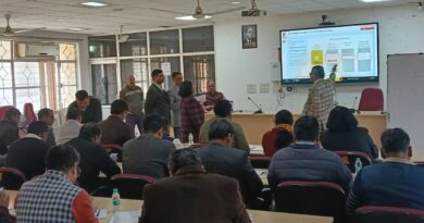 बाबासाहेब भीमराव अम्बेडकर विश्वविद्यालय में राष्ट्रीय कर्मयोगी- लार्ज स्केल जन सेवा कार्यक्रम के एक दिवसीय प्रशिक्षण कार्यक्रम का हुआ आयोजन 