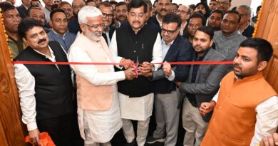 जलशक्ति मंत्री श्री स्वतंत्र देव सिंह ने सिंचाई विभाग के नवनिर्मित सरदार वल्लभभाई पटेल सिंचाई भवन, का किया लोकार्पण