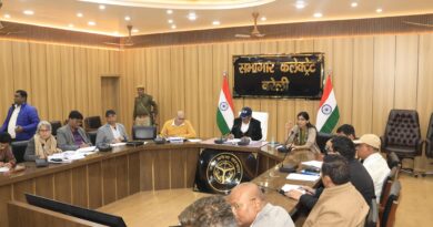 राज्य आपदा प्रबन्धन प्राधिकरण के निर्देशानुसार हीटवेव कार्ययोजना-2026 उपलब्ध कराये जाने के संबंध में संबंधित विभागो के साथ बैठक सम्पन्न