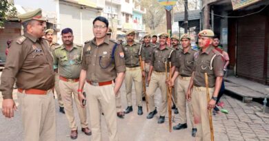 होली पर गोंडा में हाई अलर्ट, एसपी विनीत जायसवाल ने सड़कों पर उतरकर संभाली कमान