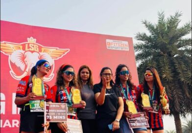 एलएसजी रन – ‘रन फॉर इंडिया’ में खूब दौड़े क्रिकेट प्रेमी