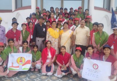 एनएसएस शिविर के चौथे दिन बेटी बचाओ-बेटी पढ़ाओ जागरूकता रैली और विभिन्न प्रतियोगिताओं का आयोजन