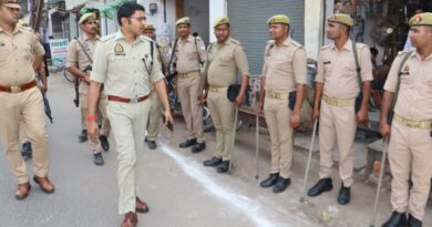 अलविदा की नमाज से पहले सुरक्षा कड़ी: एसपी ने शहर में किया पैदल भ्रमण, संवेदनशील इलाकों का लिया जायजा