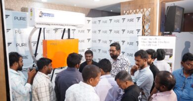 प्योरपॉवर डिस्ट्रीब्यूटर ने कोठागुडेम में इलेक्ट्रिशियन और डीलर्स के लिए कार्यक्रम आयोजित किया