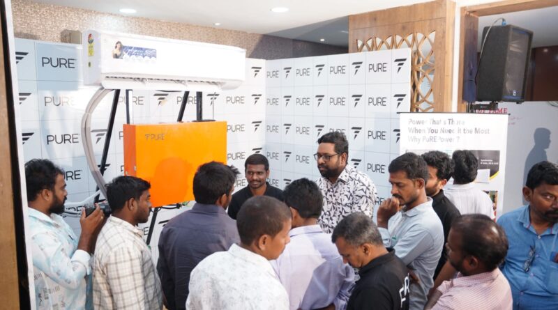 प्योरपॉवर डिस्ट्रीब्यूटर ने कोठागुडेम में इलेक्ट्रिशियन और डीलर्स के लिए कार्यक्रम आयोजित किया