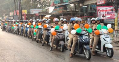 “मिशन शक्ति” फेज-05 के तहत गोण्डा में महिला पुलिस की बाइक रैली, चैत्र नवरात्रि पर सुरक्षा और जागरूकता का बड़ा संदेश