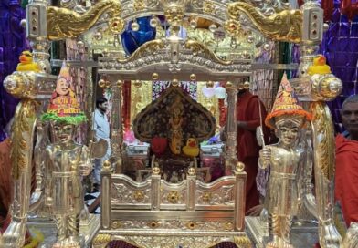 छपिया में घनश्याम महाराज का 245वां जन्मोत्सव, भक्ति और उल्लास से गूंजा स्वामीनारायण मंदिर