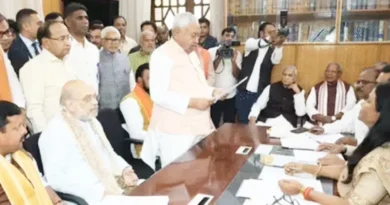 राज्यसभा चुनाव: मुख्यमंत्री नीतीश कुमार ने भरा नामांकन, अमित शाह समेत एनडीए के कई दिग्गज रहे मौजूद