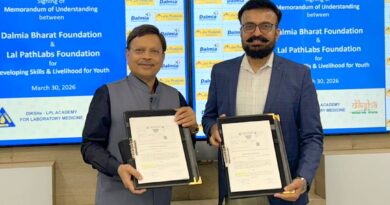 डालमिया भारत फाउंडेशन और लाल पैथलैब्स फाउंडेशन साथ मिलकर करेंगे ‘दीक्षा- एलपीएल एकेडमी फॉर लैबोरेटरी मेडिसिन’ शुरू
