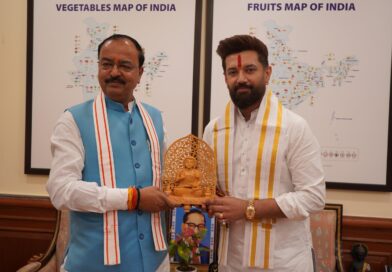 केंद्रीय मंत्री श्री चिराग पासवान से मिले उत्तर प्रदेश के उपमुख्यमंत्री श्री केशव प्रसाद मौर्य