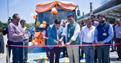 लखनऊ अंतरराष्ट्रीय हवाई अड्डे से टर्मिनल 3 पर सिटी बस सेवाओं की शुरुआत