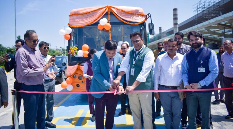 लखनऊ अंतरराष्ट्रीय हवाई अड्डे से टर्मिनल 3 पर सिटी बस सेवाओं की शुरुआत