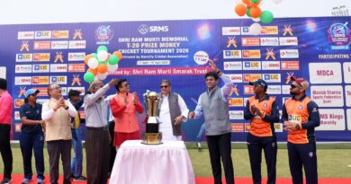 श्रीराम मूर्ति मेमोरियल टी- 20 प्राइज मनी क्रिकेट टूर्नामेंट सीजन सिक्स का शानदार आगाज