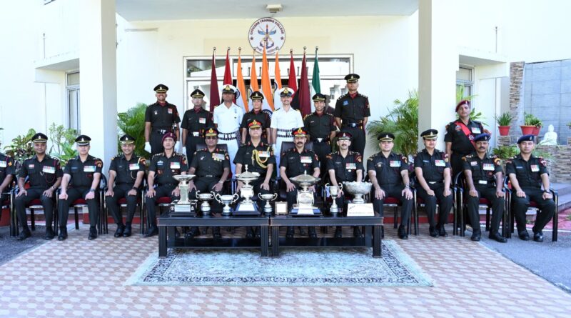 आर्मी मेडिकल कोर सेंटर एवं कॉलेज, लखनऊ में 09 अप्रैल 2026 को एक कोर्स समापन परेड आयोजित की गई।