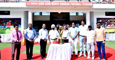 श्रीराम मूर्ति मेमोरियल इंटर स्कूल फुटबॉल टूर्नामेंट सीजन 2 का उद्घाटन