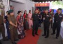 19 यू पी गर्ल्स बटालियन एनसीसी का ब्रिगेडियर पुनीत श्रीवास्तव, विशिष्ट सेवा मेडल द्वारा आज वार्षिक प्रशासनिक निरीक्षण