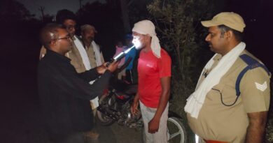 गोण्डा में चला सघन चेकिंग अभियान, ब्रीथ एनालाइजर से जांच में 7 वाहनों का चालान
