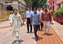 मुख्यमंत्री जी के प्रस्तावित दौरे से पहले कार्यक्रम स्थल का निरीक्षण, अधिकारियों को दिए आवश्यक निर्देश