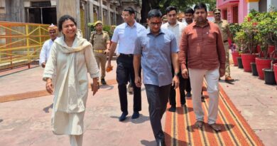 मुख्यमंत्री जी के प्रस्तावित दौरे से पहले कार्यक्रम स्थल का निरीक्षण, अधिकारियों को दिए आवश्यक निर्देश