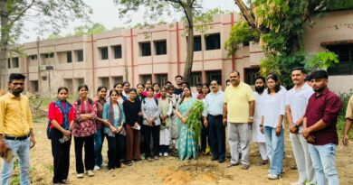 विश्व पर्यावरण दिवस पर रुहेलखण्ड विश्वविद्यालय के प्राचीन इतिहास एवं संस्कृति विभाग में वृक्षारोपण कार्यक्रम सम्पन्न