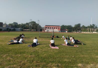 रुहेलखण्ड विश्वविद्यालय में केन्द्र सरकार के 12 वर्ष पूर्ण होने के अवसर पर अंतरराष्ट्रीय योग दिवस से पूर्व योग सप्ताह का आयोजन