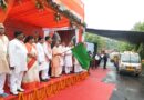 मा0 मुख्यमंत्री ने नगर निगम बरेली के अत्याधुनिक स्वच्छता वाहनों को दिखाई हरी झंडी