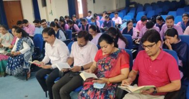 रुहेलखण्ड विश्वविद्यालय के शिक्षा विभाग में दीक्षांत समारोह आयोजन की श्रृंखला में पुस्तक पठन एवं समीक्षा कार्यक्रम आयोजित
