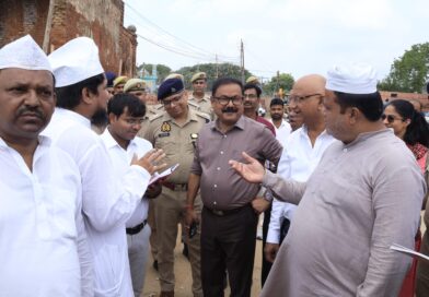 जिलाधिकारी तथा वरिष्ठ पुलिस अधीक्षक ने उर्स-ए-आला हजरत को शांतिपूर्ण तरीके से सम्पन्न कराने के उद्देश्य से इस्लामियाँ ग्राउण्ड एवं जामियातुर रजा मथुरापुर का किया निरीक्षण