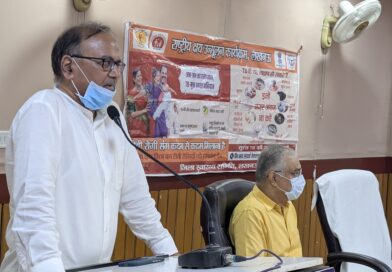 बीबीएयू में टीबी मरीजों को वितरित की गईं पोषण पोटलियां, छह माह तक चलेगा अभियान