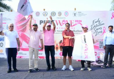 लखनऊ में ‘पिंक वेव 2026’ ने बढ़ाया ब्रेस्ट कैंसर जागरूकता का संदेश, 700 से ज्यादा लोगों ने निकाली वॉक; विजेताओं का हुआ सम्मान